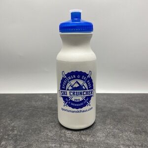 Sportsman Ski Haus Cruncher Event 2015 Plastic Cycling Water Bottle BPA Free USA